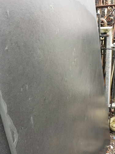 Natural black blue slate log - slate,
