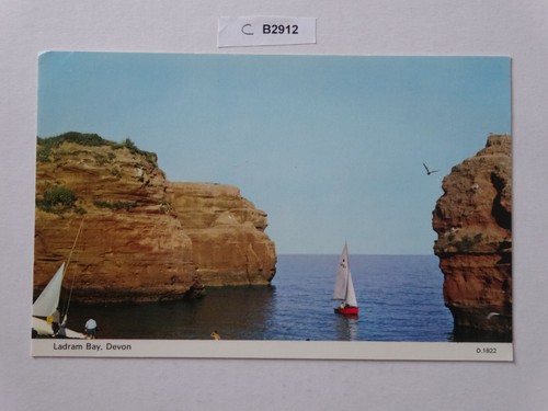 Ladram bay postcard - ladram,