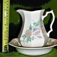 6" SMALL WASH JUG & BOWL ROYAL