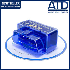 ELM327 OBD2 Bluetooth OBD-II Car Diagnostic Scan Reader Tool Mini Android Torque