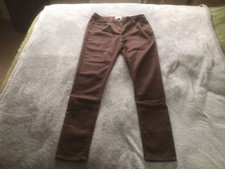 Women’s Stretch Brown Skinny Jeans Size 12 By Red Herring NBWT