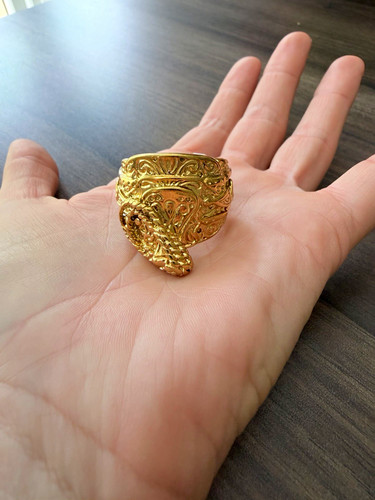 9ct gold filled men - ’s, saddle