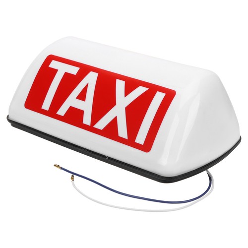 Reusable taxi roof sign - taxi,