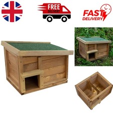 Spacious Hedgehog Habitat & Hibernation Shelter - Durable Fir Wood Design