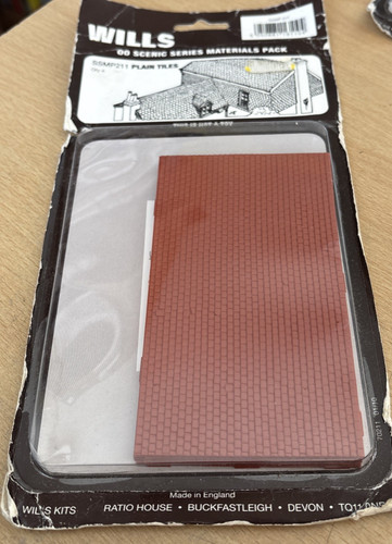 Plain roof tiles gauge - tiles, "oo"