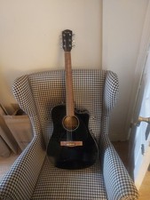 Fender DC60CE BLACK ELECTRIC -ACOUSTIC GUITER 6 STRING