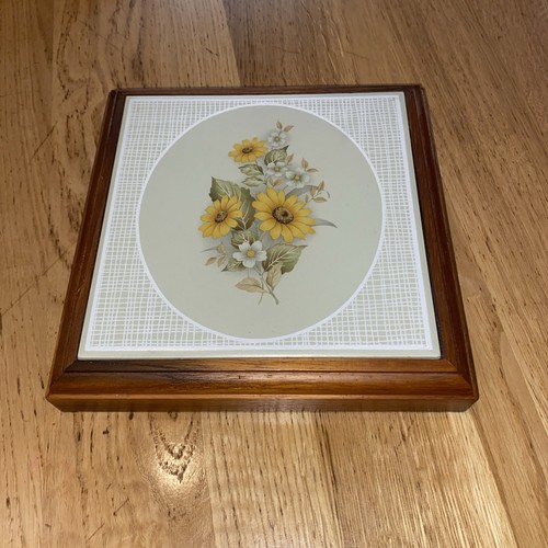 Vintage tile trivet fab - vintage,