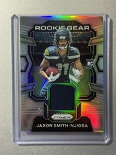 Jaxon Smith-Njigba  Seattle Seahawks  Panini Prizm NFL 2023  SILVER ROOKIE PATCH