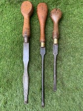 Vintage Various Makers Wooden Screwdrivers S504