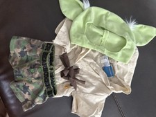 Star Wars Yoda Build A Bear 3 Piece Outfit
