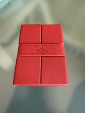 Genuine Omega Red Leather