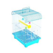 Bird Cage with Perches, Food Bowls, Swing, Parrot Cage for Budgie, Parakeet UK