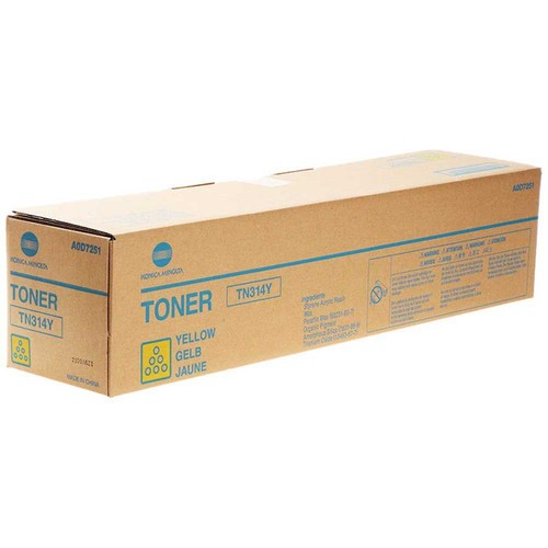 Genuine konica t314y yellow - genuine,
