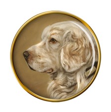 Clumber Spaniel Dog Lapel Pin