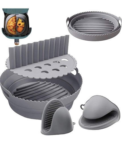 Reusable silicone air fryer - silicone,