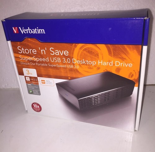 Verbatim hard drive 3tb - verbatim,
