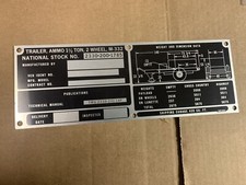 NOS M332 AMMO 1 1/2 TON