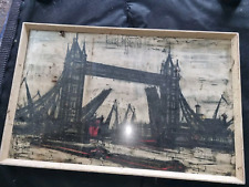 Vintage Bernard Buffet print 1955 Rochelle / Marne Original