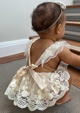 Baby Girl 1st Birthday Dress