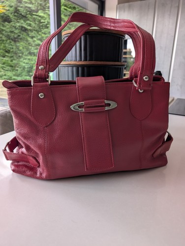 Tommy kate red - red, leather