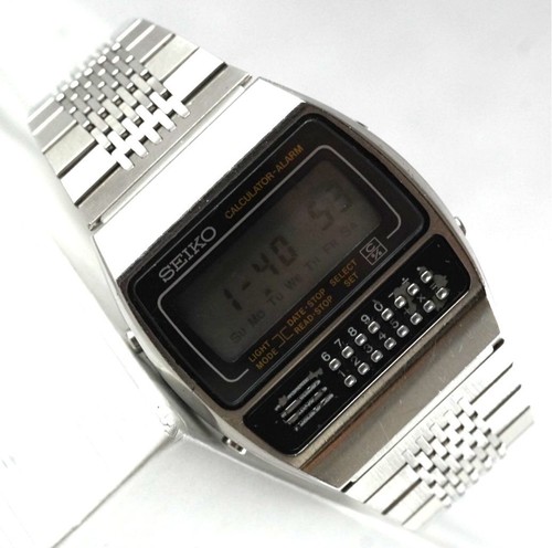 Seiko calculator alarm - calculator,