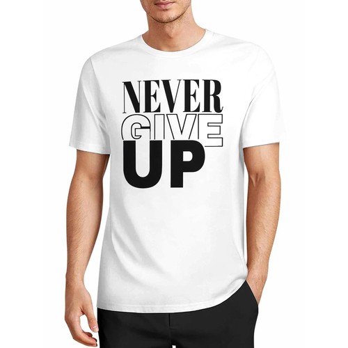 1pc mens clothes never - never, up