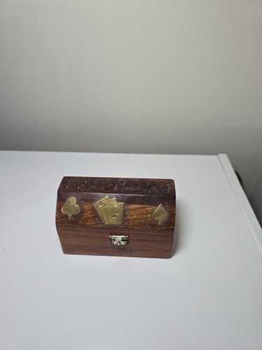 Vintage hand carved wooden - hand-carved,
