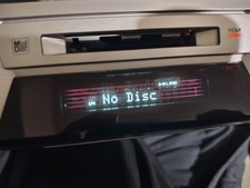 Sony Minidisc Deck MDS JE480 Silver Mini Disc Disk Recorder Deck Untested 