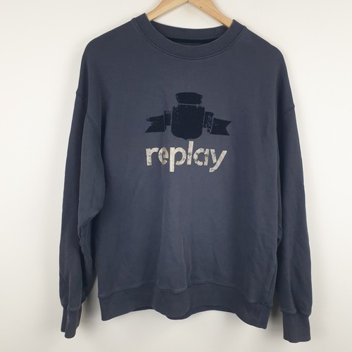 Replay sweatshirt mens medium - mens,