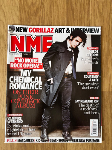 Chemical romance nme - my,