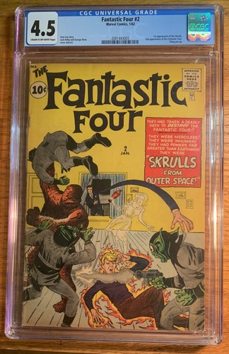 Fantastic four cgc - fantastic,