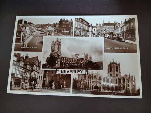 Vintage postcard beverley - postcard,