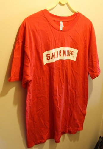 Smirnoff vodka shirt - vodka, round
