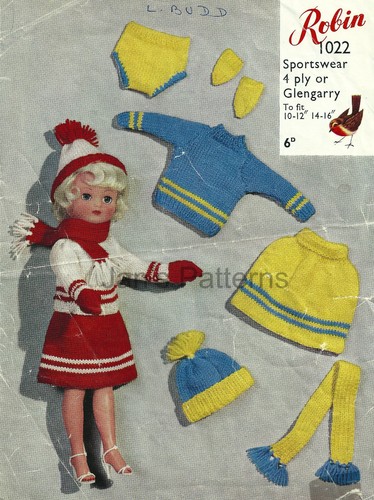 Knitting pattern copy 1114 - .,  
