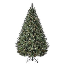 7ft 2.1m Vermont Pine Pre-lit Artificial Christmas Tree Xmas - Ex Display Boxed