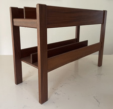 Mid Century Magazine Rack Teak