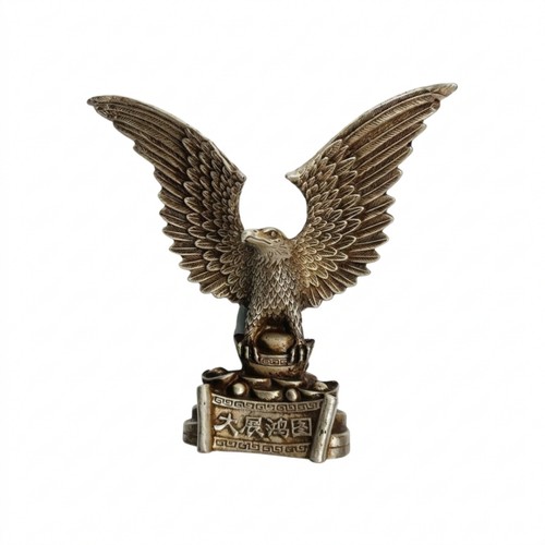 Eagle sculpture with - sculpture,