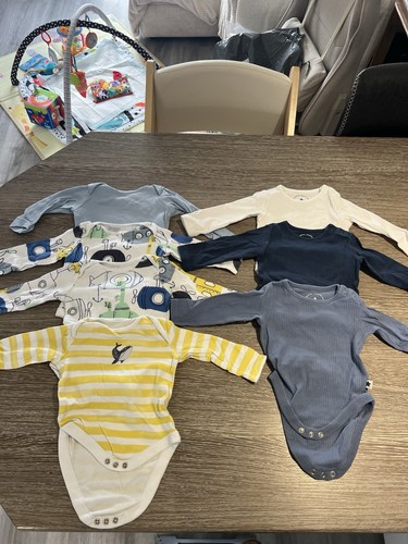 Baby boy long sleeve vests - 8,