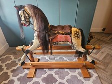 Vintage Wooden Rocking Horse - Tom Cobley- 