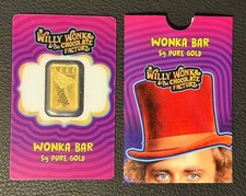 2025 PAMP Wonka Bar 5g Gold