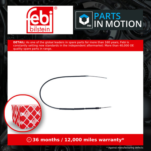 Handbrake cable fits - handbrake,