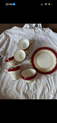 Aynsley bone china - china, set