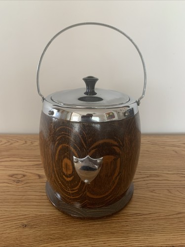 Vintage wooden and silver - and,