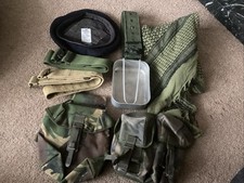 Army Surplus Cadet Bundle, Beret, Belts ,Mess Tin Etc Etc New/Used