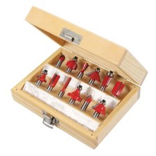 8Mm 8Mm Tct Router Bit Set 12Pce 251678 PT