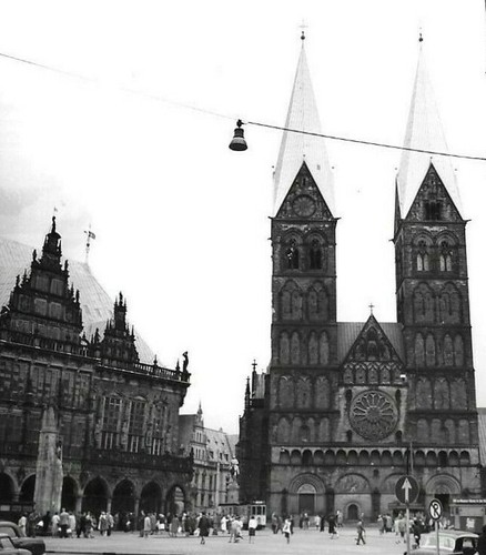 Vintage photo bremen germany - vintage,