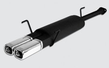 Sport muffler exhaust for OPEL