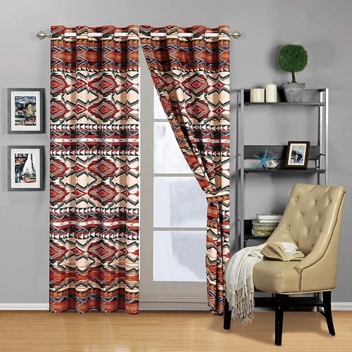Set rust orange southwest - orange,