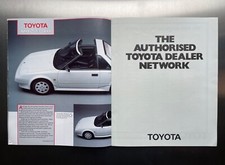 1986 Toyota Brochure. Supra