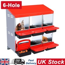 6 Compartment Chicken Nesting